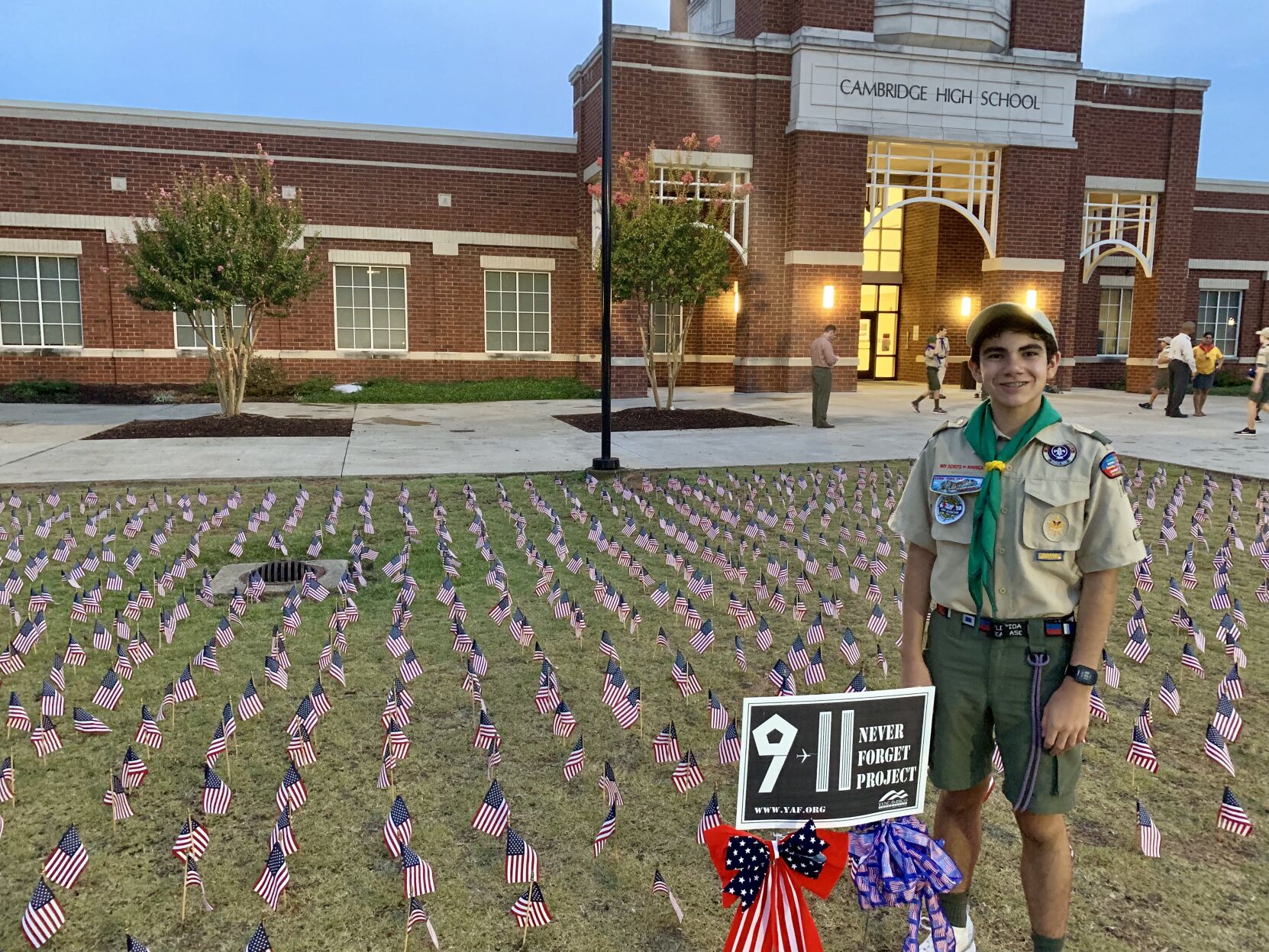 Scouts from BSA Troop 1459 to continue 9/11 Memorial